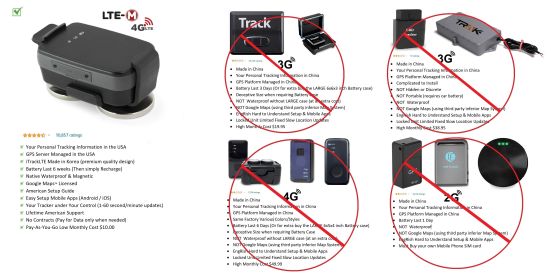 Discrete Mini GPS Car Tracker Portable GSM 4G Tracking System NEW