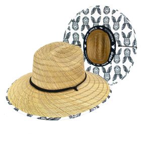 Rabbit Straw Lifeguard Hat