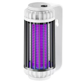 1pc Electric Rechargeable Photocatalytic Anti Mosquito Killer Lamp UV Bug Insect Trap Light Pest Control Repellent (Items: Recharge, Color: Incanus)