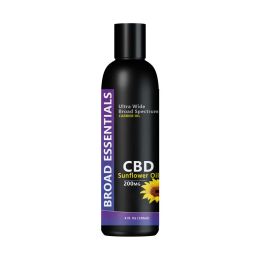 CBD Carrier Oils - Sunflower Oil (Strength: 200mg)