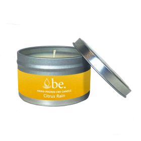 CBD Candles - Citrus Rain (size: 8oz Tin w/ 550mg)